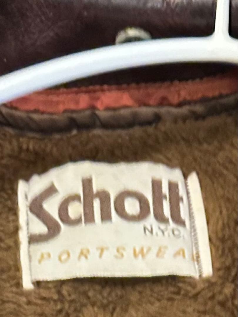 値下げ　ショット　A-2 レザージャケット　サイズ40相当