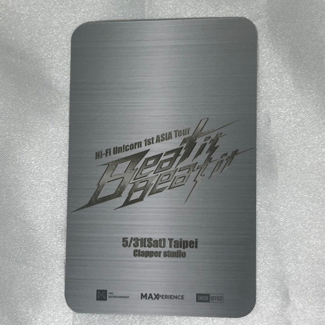 Hi-Fi Un!corn ミン トレカ Beat it Beat it 台湾