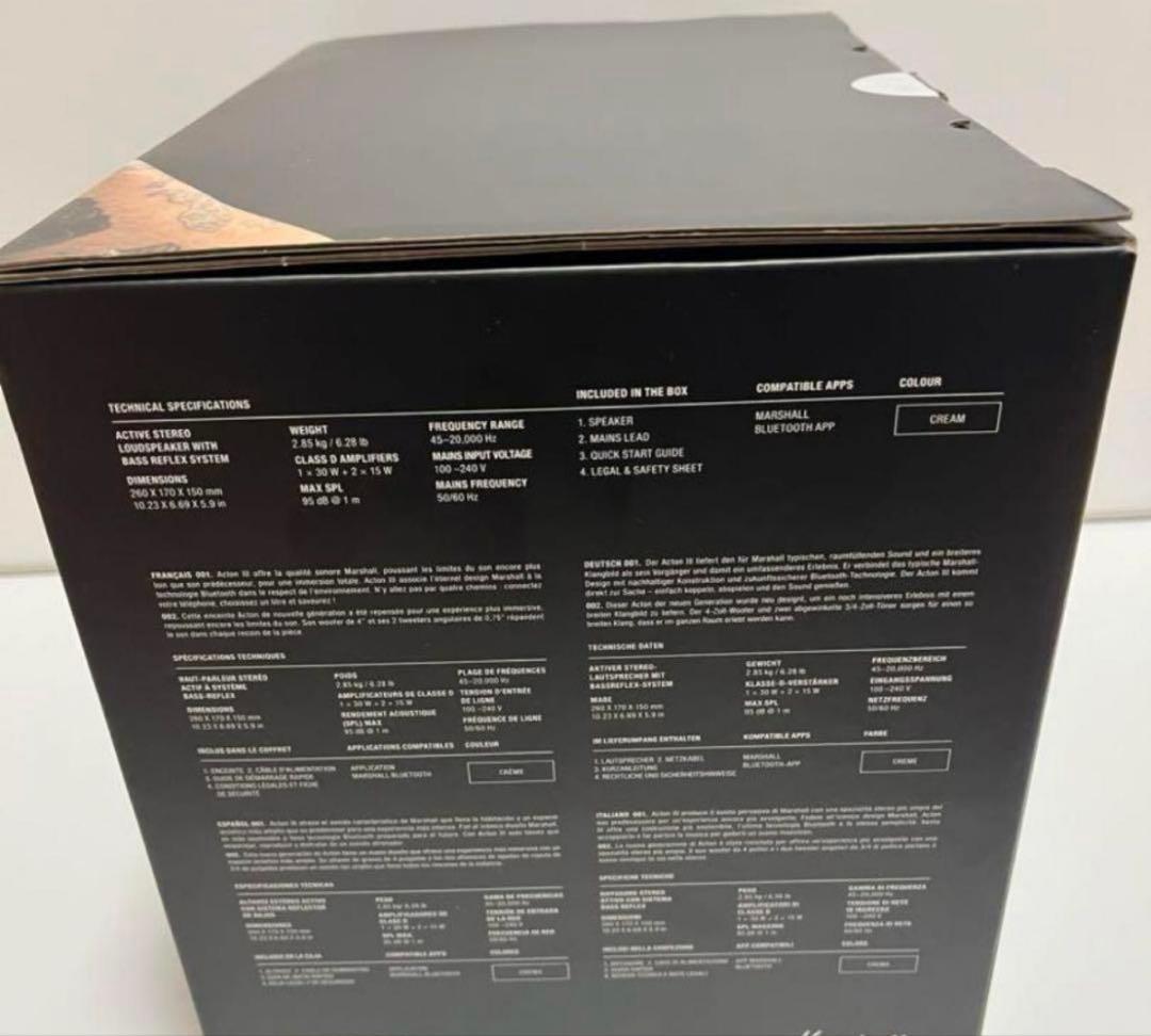 (国内正規品)Marshall Acton III ワイヤレススピーカー