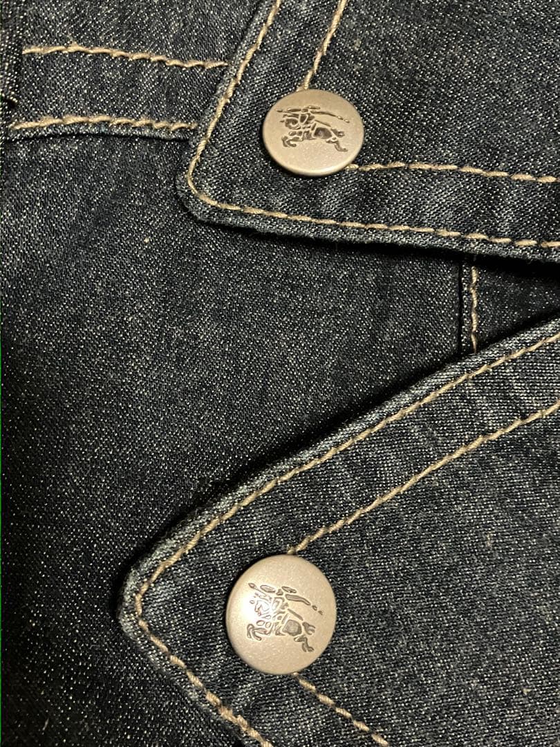 バーバリーブルーレーベル　デニムワンピース