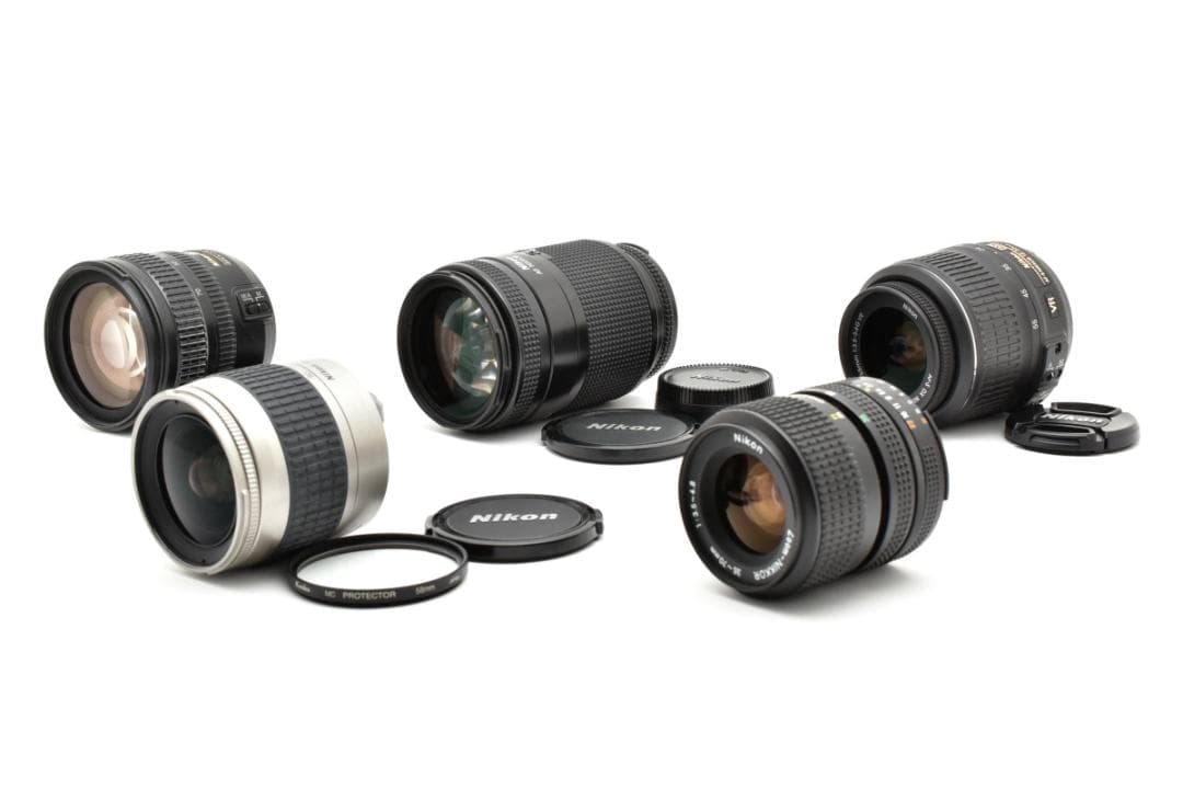 ニコンFマウント用ズームレンズ 5本セット