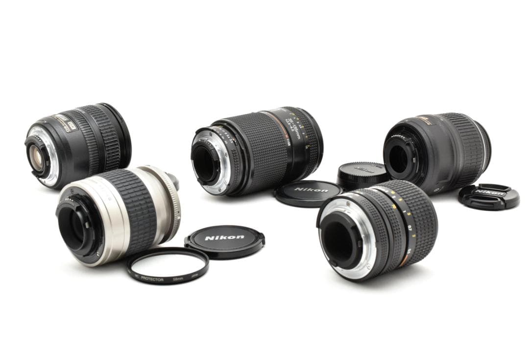 ニコンFマウント用ズームレンズ 5本セット