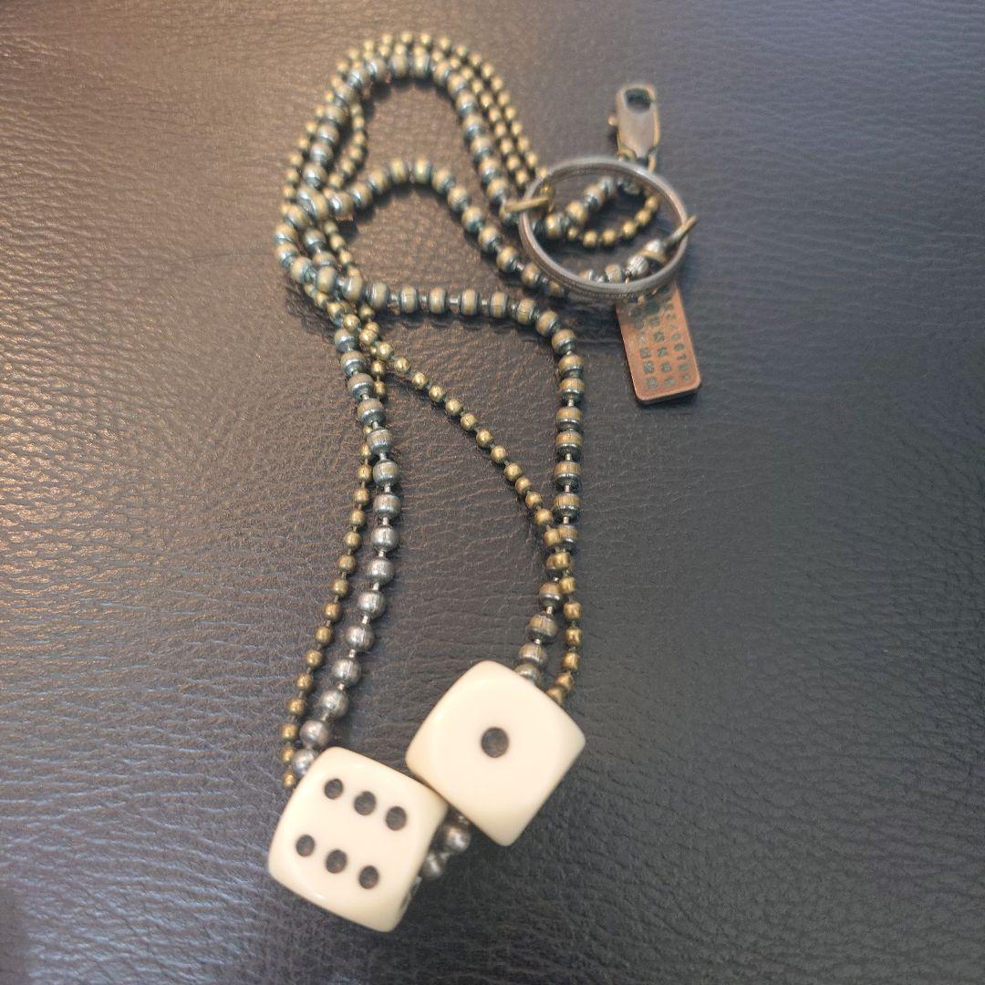 か*雨様 サイコロネックレスマルタンマルジェラMaison Martin Mar