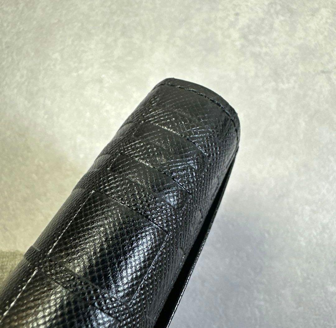 ★美品★ BURBERRY バーバリー エンボス 長財布 サフィアーノ レザー