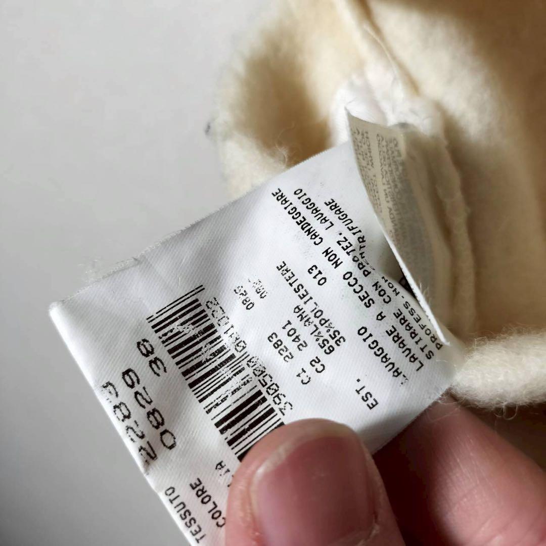 エンポリオアルマーニ ロングダッフルコート フーディ ウール トグル ジップ