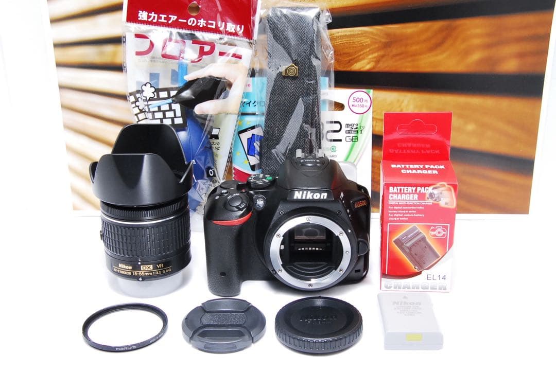 【人気機種】Nikon D5500 バリアングル液晶 タッチパネル Wi-Fi