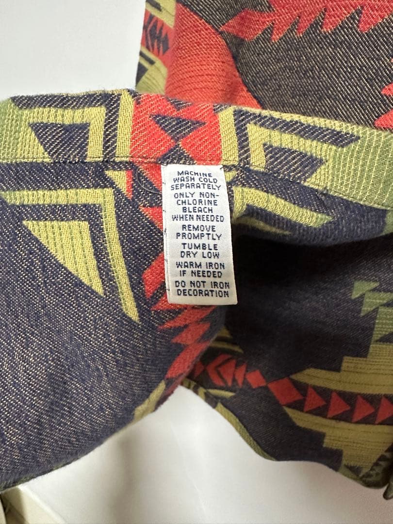 Polo by Ralph Lauren ネルシャツ ネイティブ柄