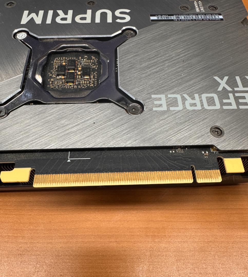 J*a様 GeForce RTX 3070 Ti SUPRIM X 8G グラボ