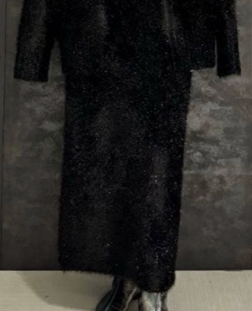 ADORE アドーア　スパークルラメニットスカート