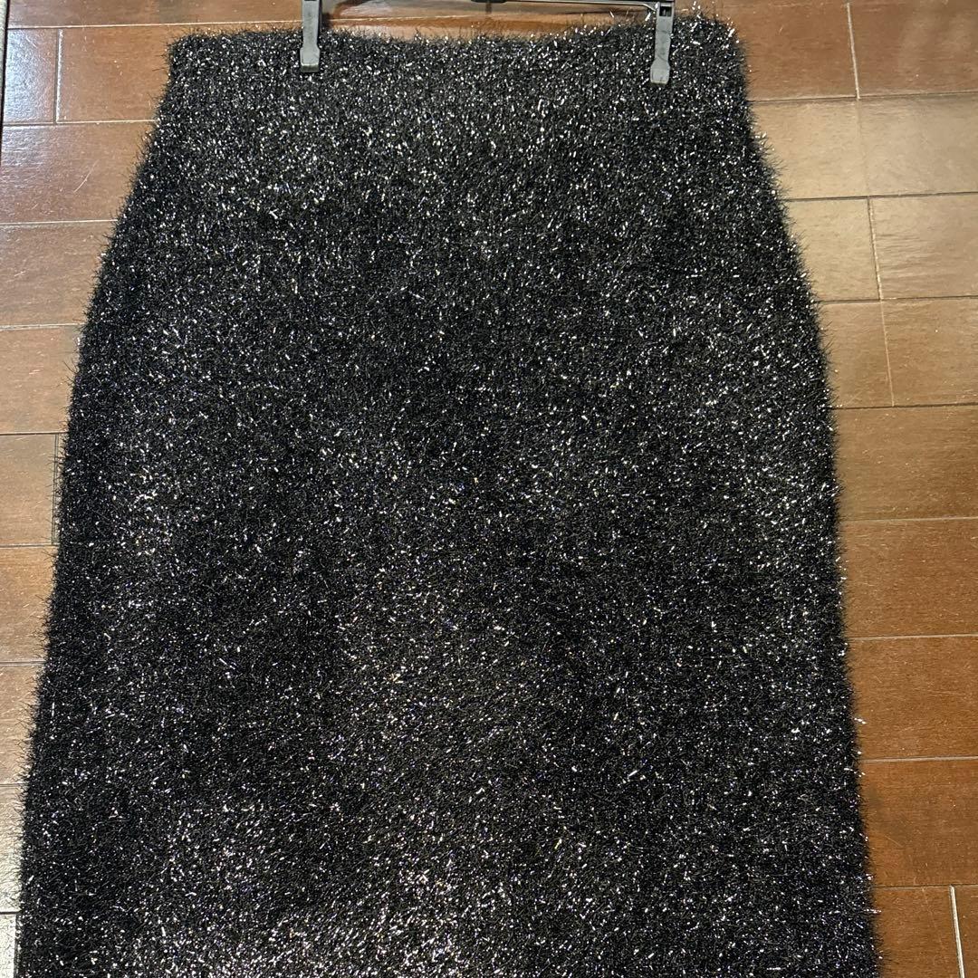 ADORE アドーア　スパークルラメニットスカート