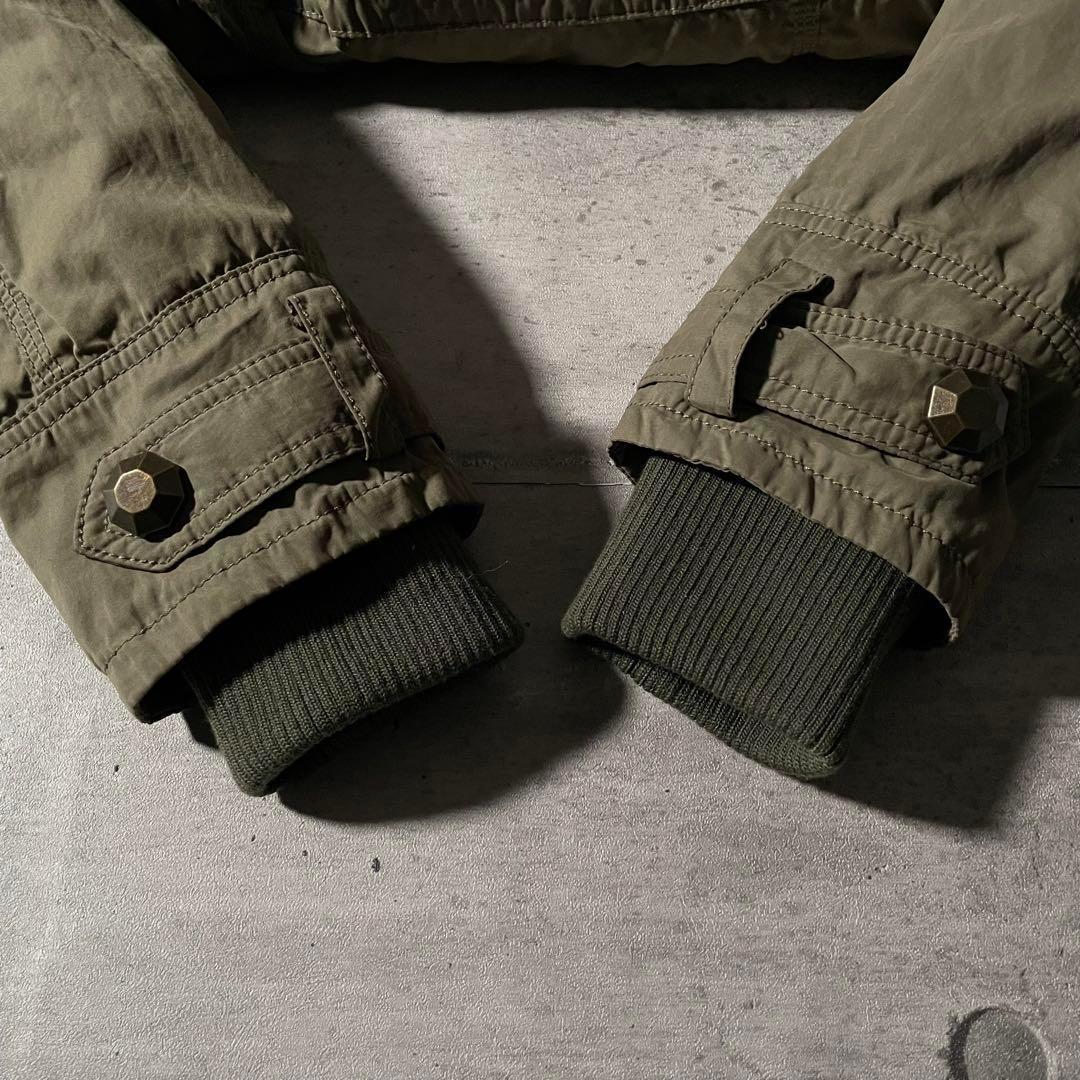 デッドストック N3-B ファー付き フライトジャケット ミリタリー y2k