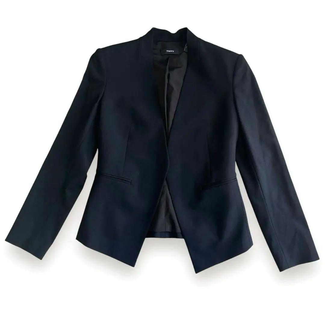 Theory 現行タグ　セットアップスーツ　LANAI ブラック　パンツ　S