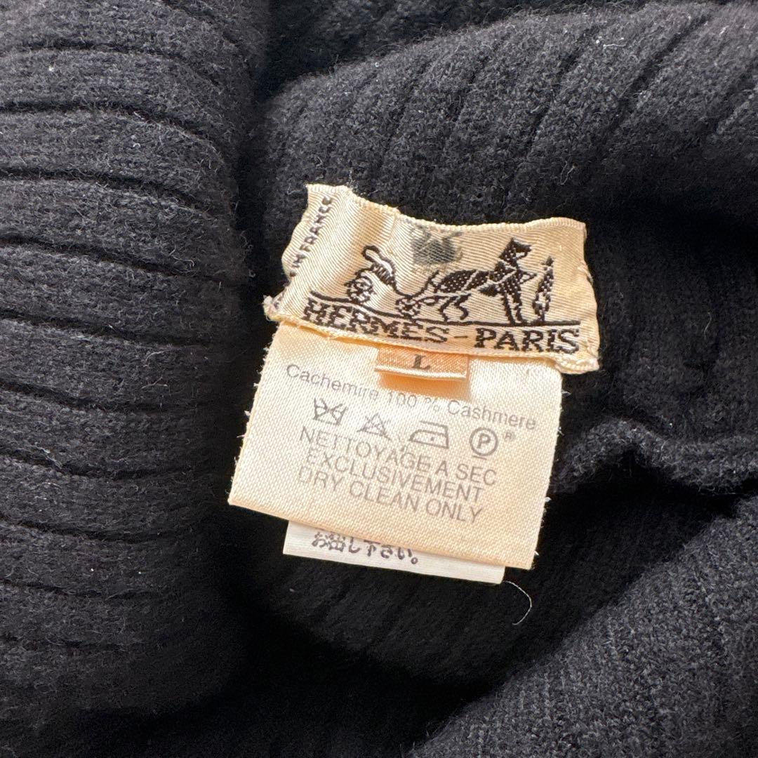 ⭐︎エルメス⭐︎HERMES カシミヤセーター＊チュニック　ブラック