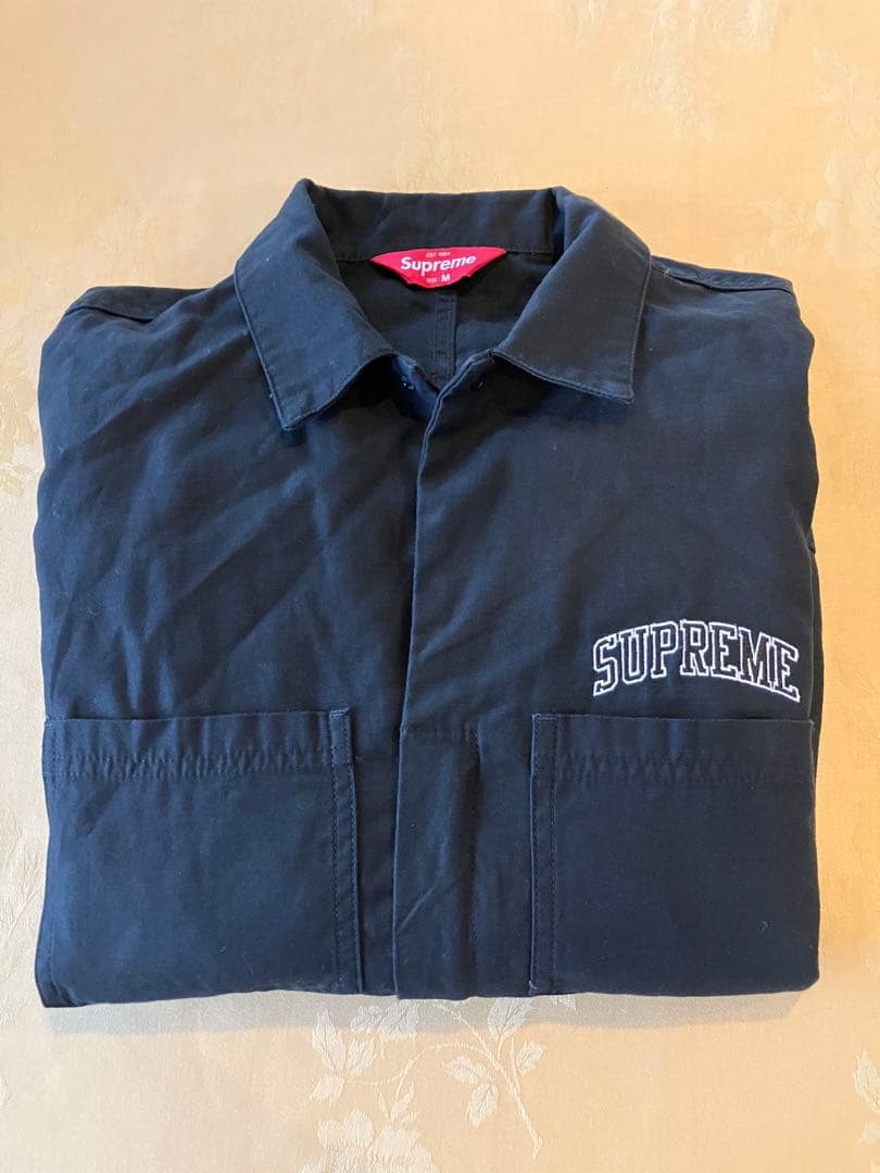 シュプリーム Coveralls カバーオール ツナギ　Mサイズ