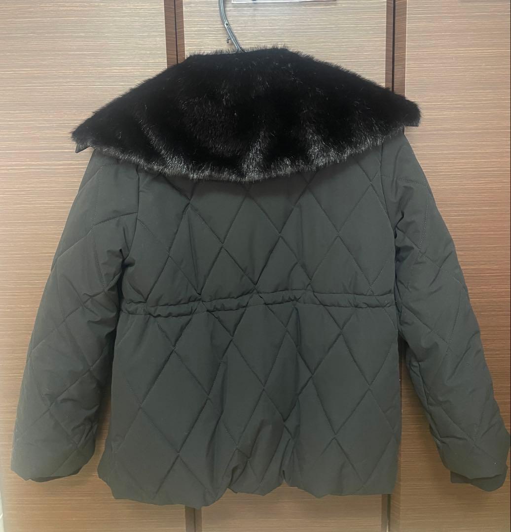 【NOELA/ノエラ】ファー襟付き中綿コート