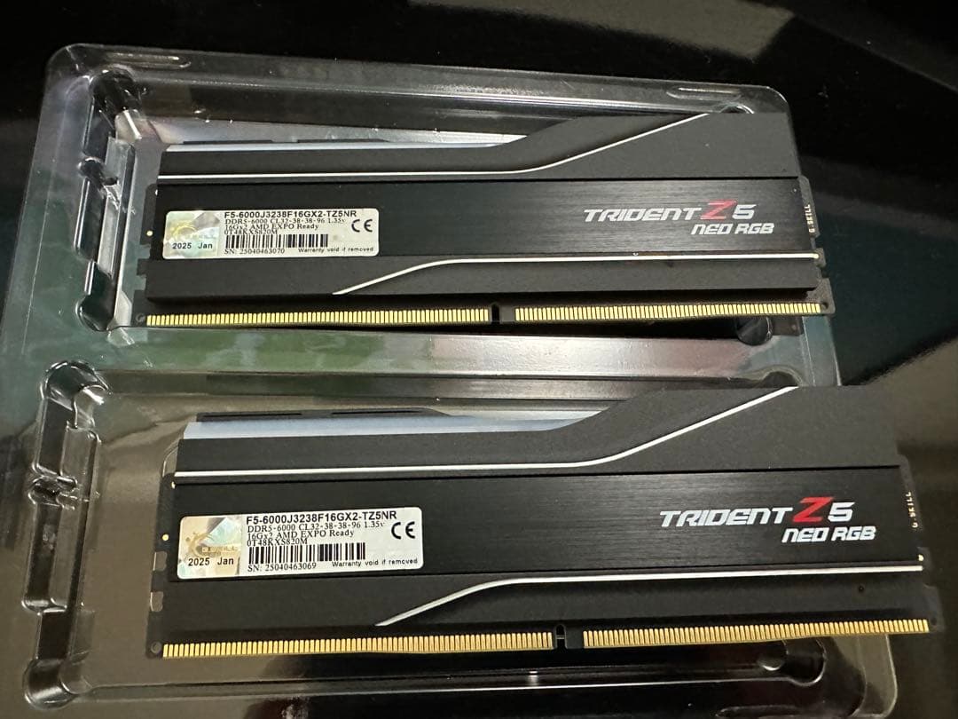 メモリー Trident Z5 Neo RGB DDR5 32GB (2x16GB)