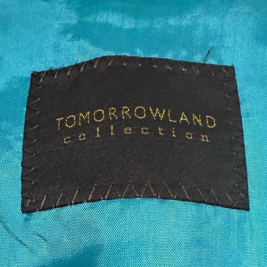 【美品✨】トゥモローランドコレクション　セットアップ ノーカラー パンツスーツ