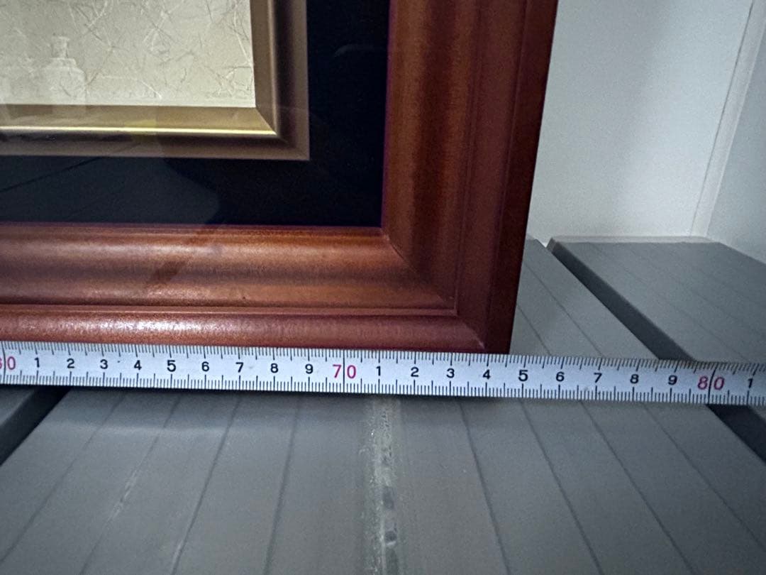 魚類剥製用の額縁　剥製　額装