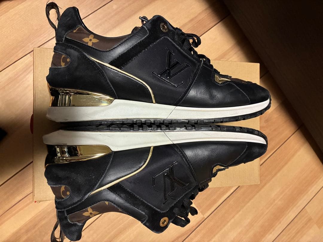 Louis Vuitton スニーカー ブラック/ブラウン　ルイヴィトン