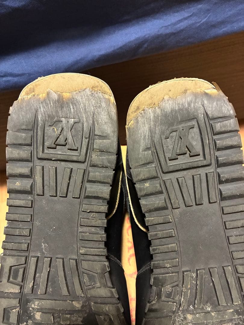 Louis Vuitton スニーカー ブラック/ブラウン　ルイヴィトン