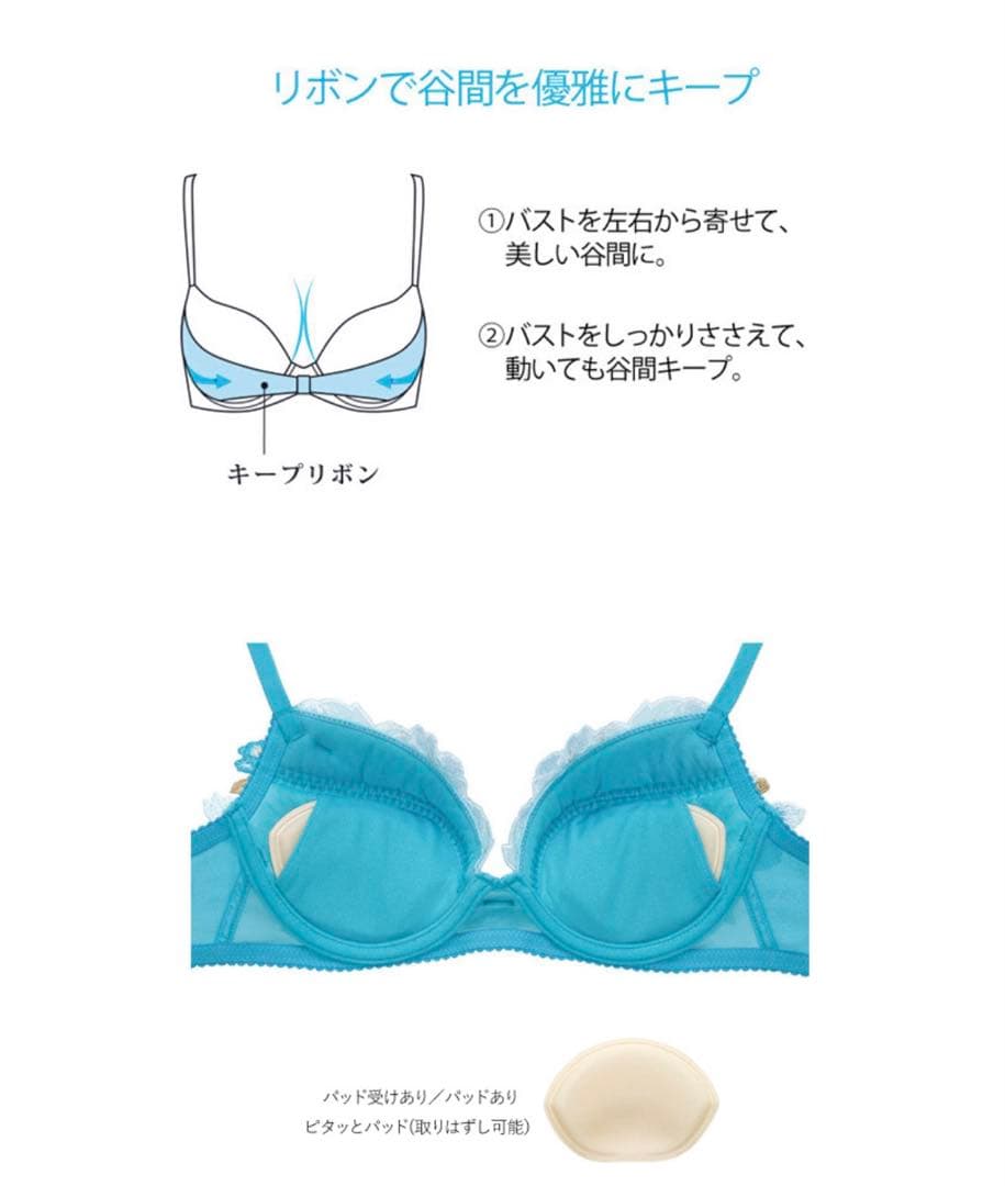 ワコール サルート 71G リボンブラ G70M