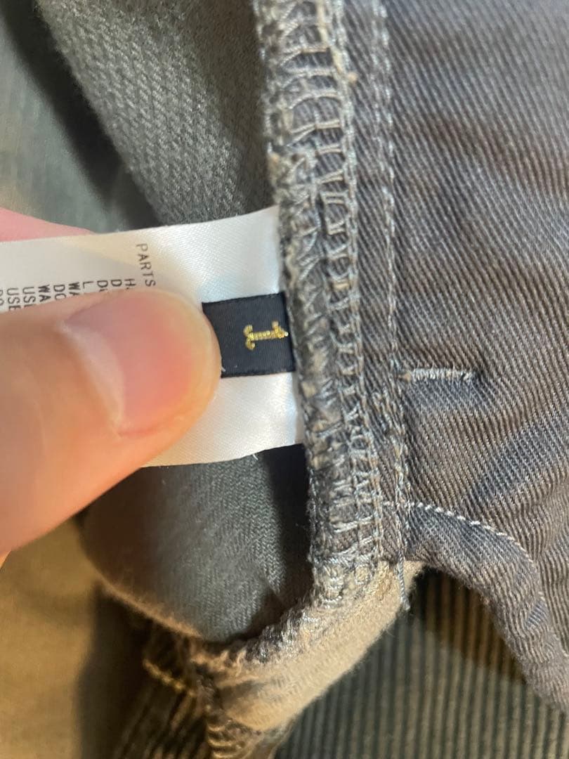 最終値下げ kapital スラッピーシャツ　コーデュロイ　カーキ