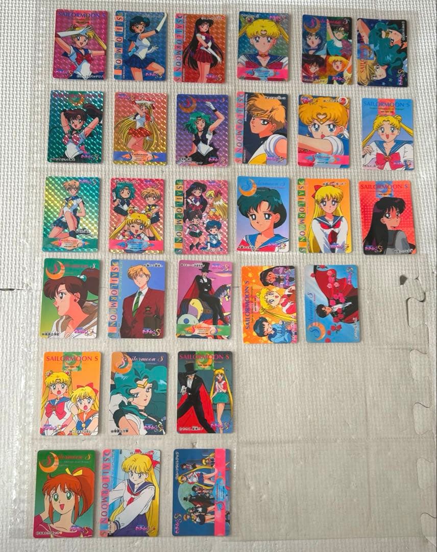 美品】 セーラームーン アマダ PPカード part8〜12 まとめ売り トレカ
