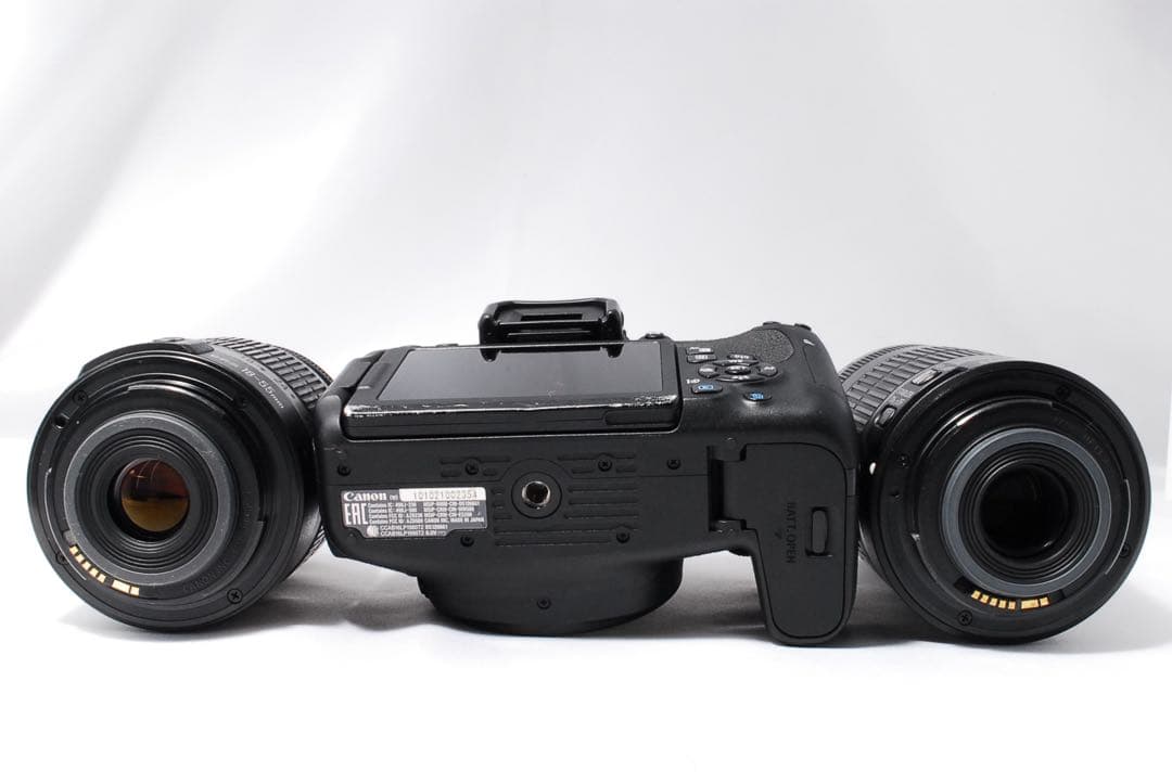 ダブルレンズセット❤️Canon kiss X9i❤️説明書付きで安心✨