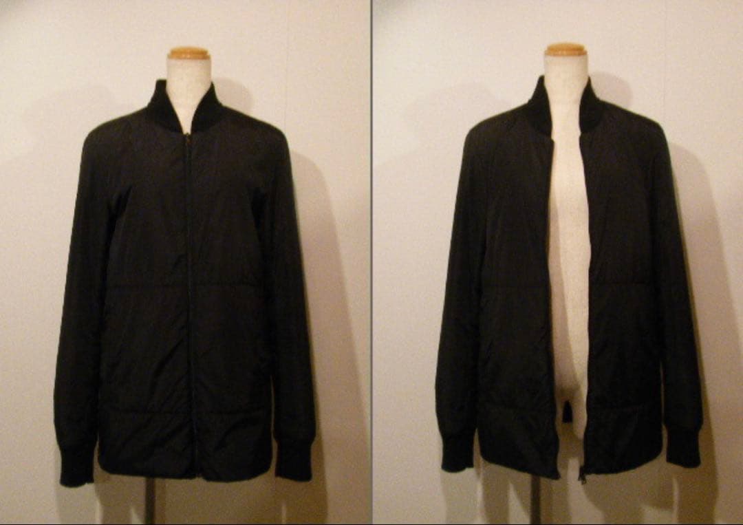 PRADASPORTナイロンジャケット中綿ダウンイタリア製プラダアウター黒40