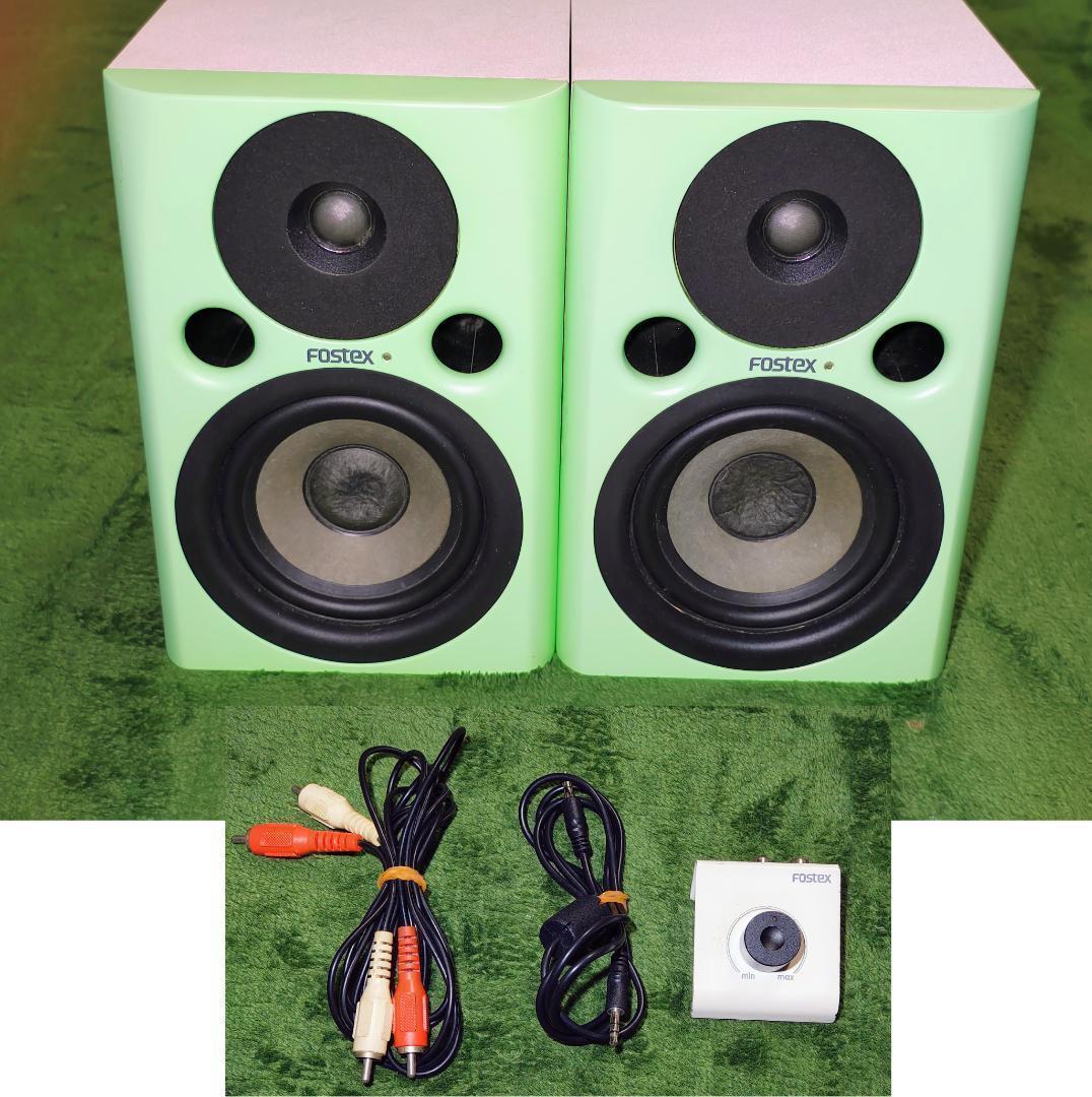 FOSTEX PA-2(PM0.4n) モニタースピーカー ボリューム調整付き