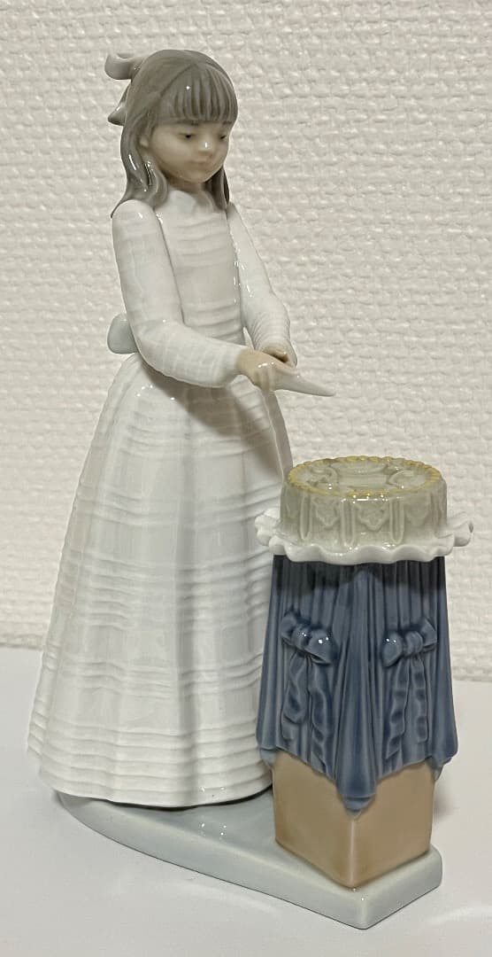 【美品】LLADROリヤドロ『CUTTING BIRTHDAY CAKE』