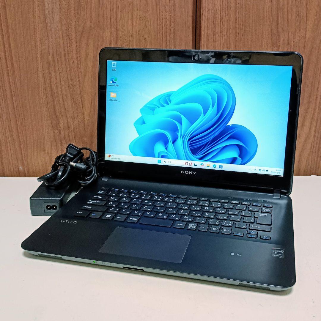 SONY VAIO Corei5 メモリ16GB SSD512GB Webカメラ