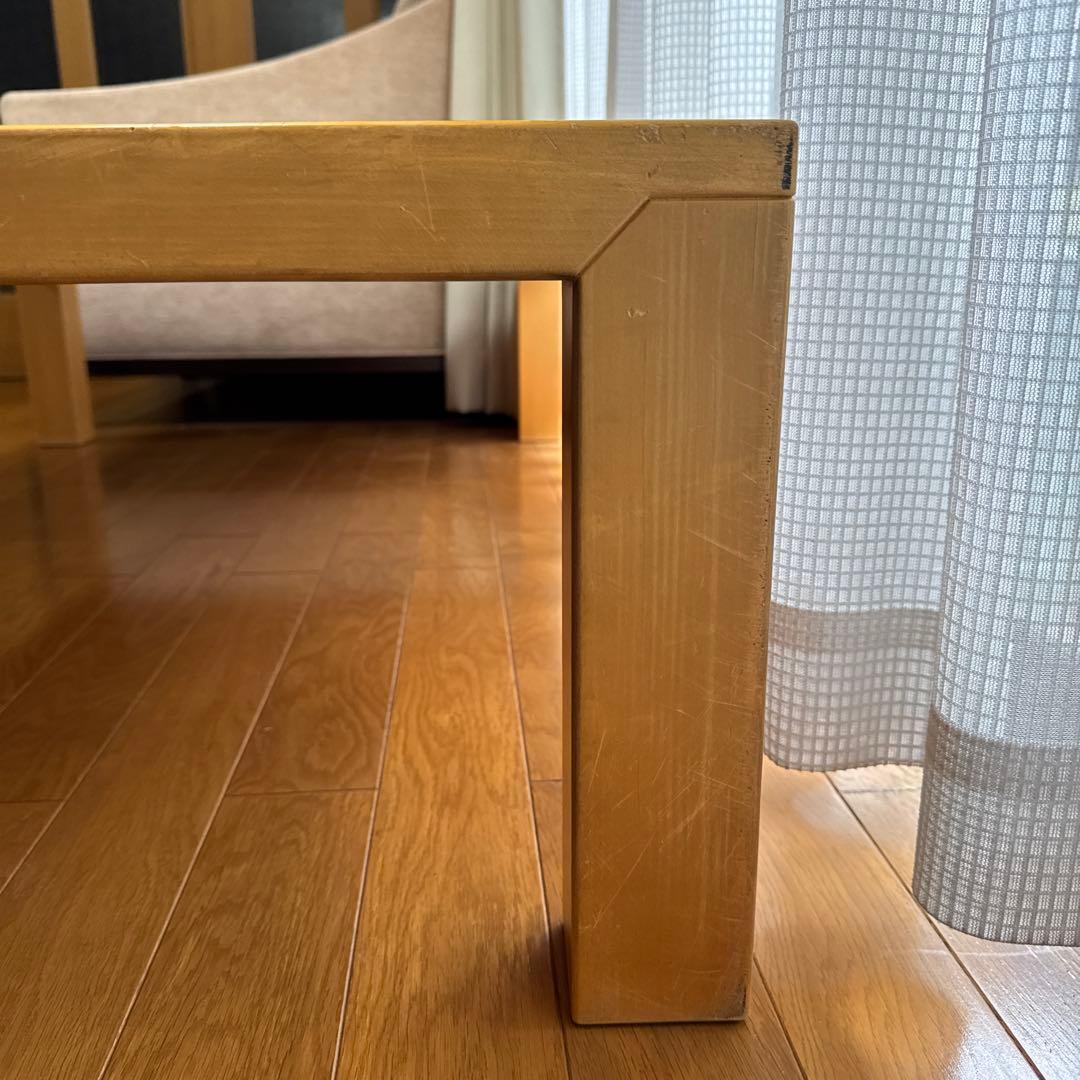 Midori TENDO 天童木工 座卓 ローテーブル バーズアイメイプル