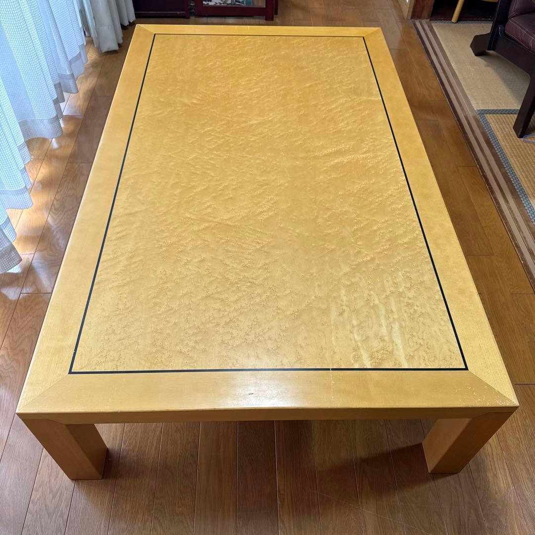 Midori TENDO 天童木工 座卓 ローテーブル バーズアイメイプル