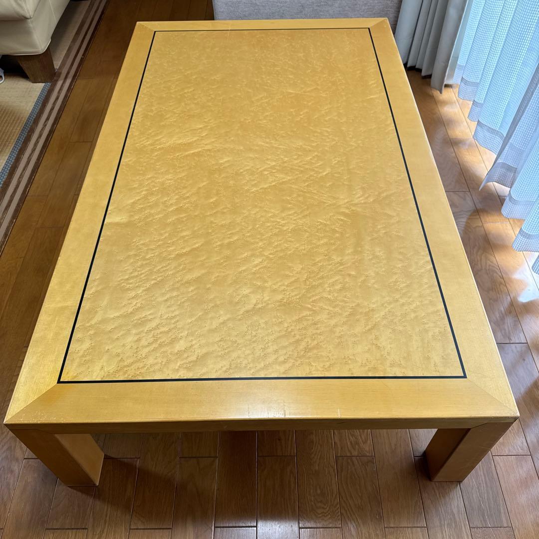 Midori TENDO 天童木工 座卓 ローテーブル バーズアイメイプル