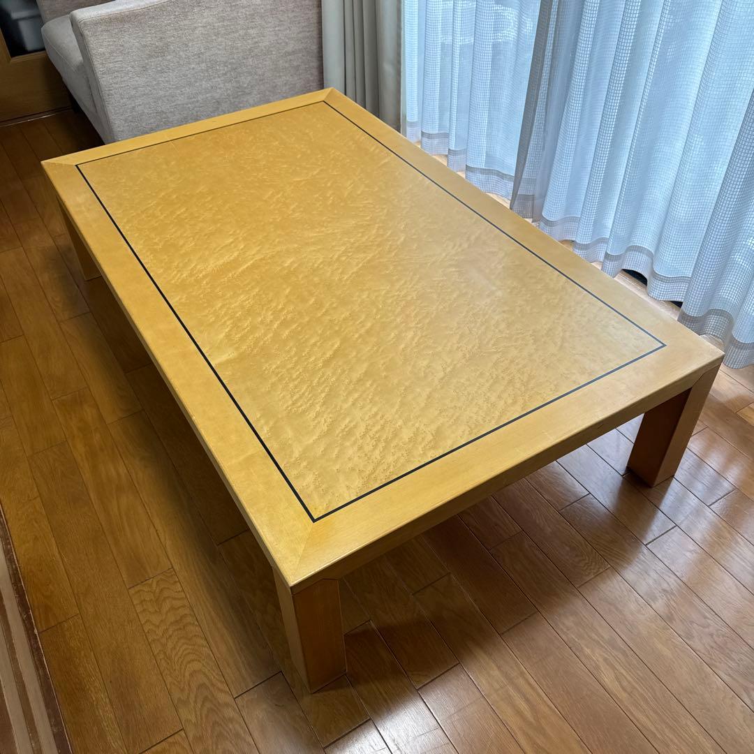 Midori TENDO 天童木工 座卓 ローテーブル バーズアイメイプル