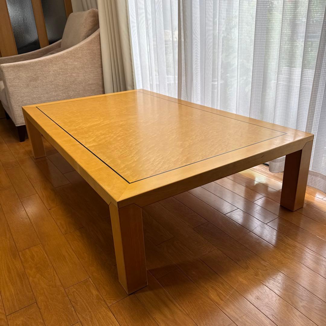 Midori TENDO 天童木工 座卓 ローテーブル バーズアイメイプル