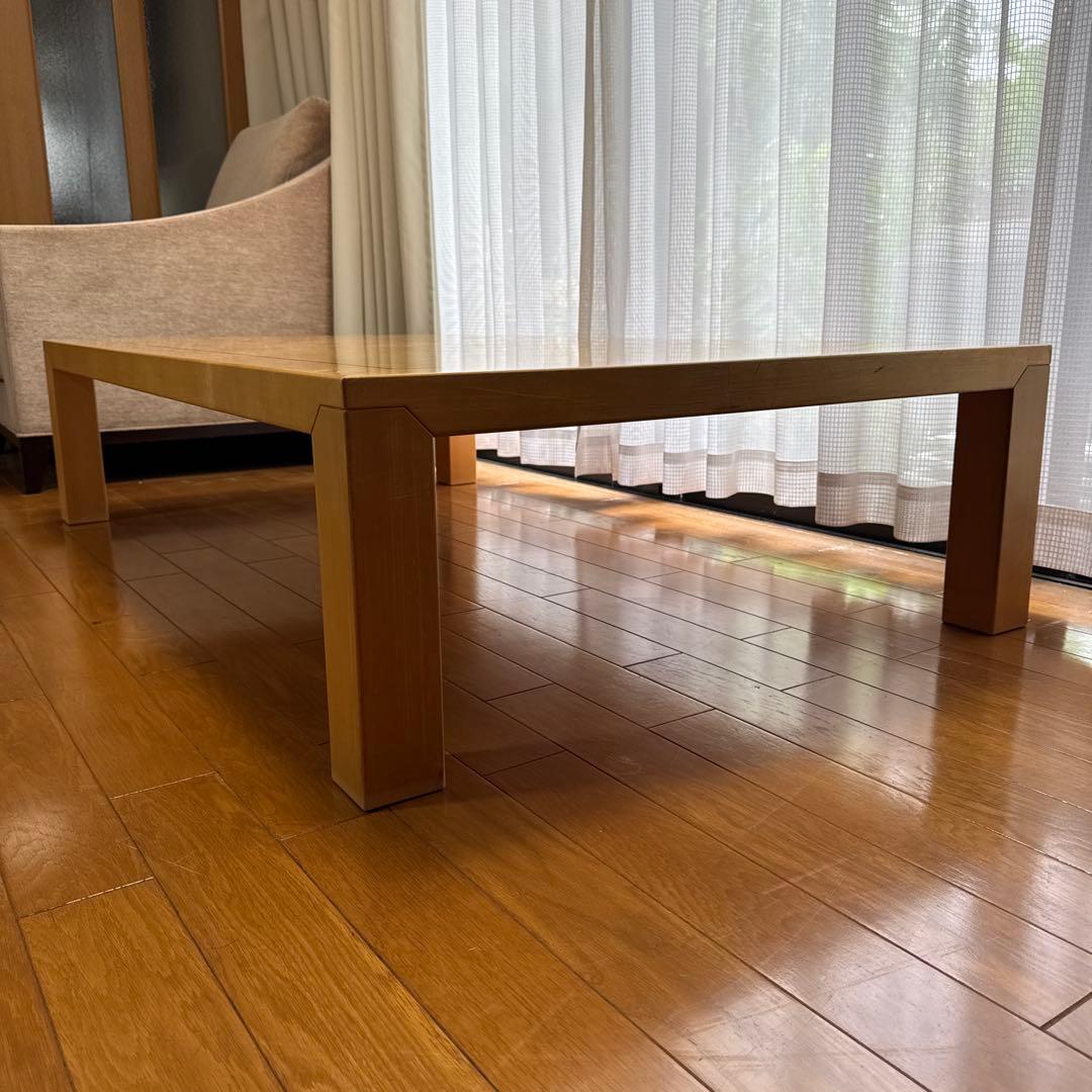 Midori TENDO 天童木工 座卓 ローテーブル バーズアイメイプル