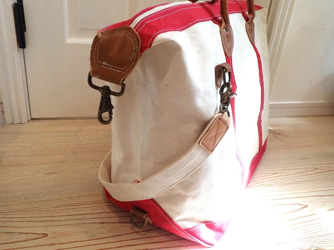 L.L.Bean エルエルビーン 大判サイズ 2wayボストンキャンバスバック