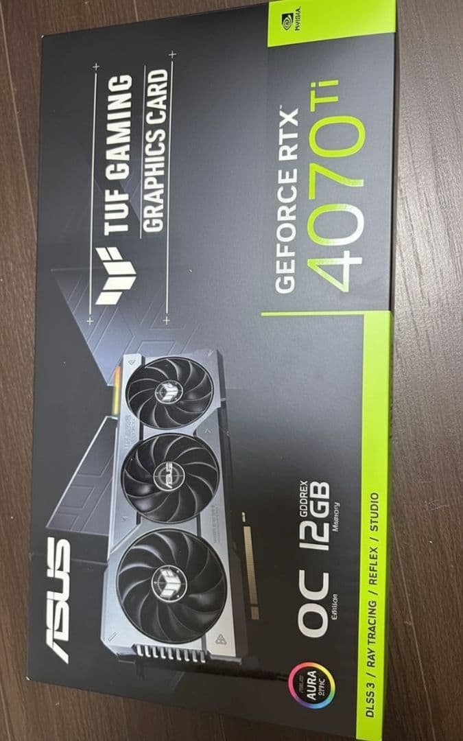 グラフィックボード・グラボ・ビデオカード ASUS TUF Gaming GeFo RTX 4070 Ti Oc 12GB