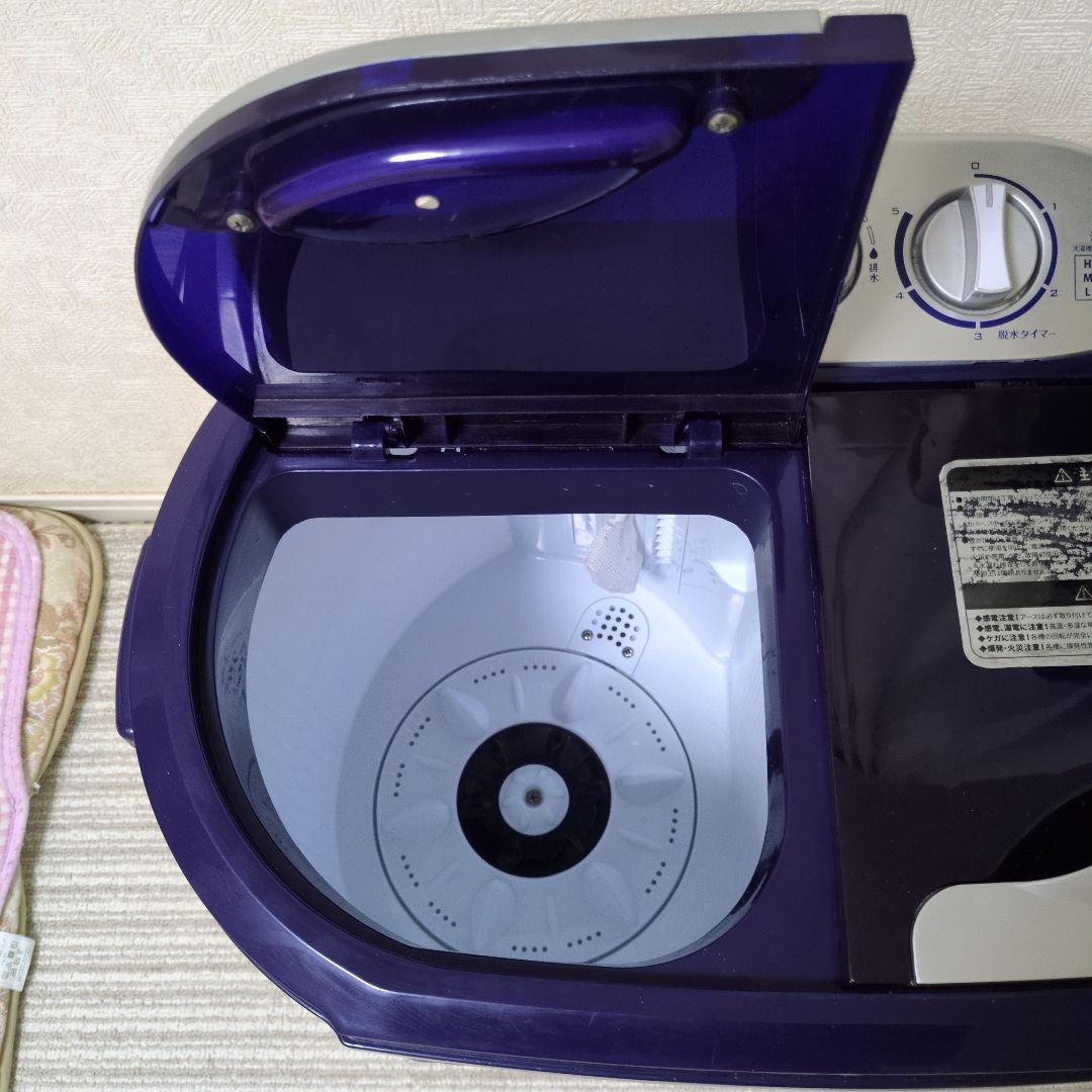二槽式小型洗濯機 マイセカンドランドリーハイパー 2021年製 TOM-05h★