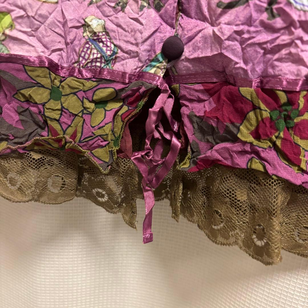 アルベロベロのオズと魔法使いのシワ加工ブラウス