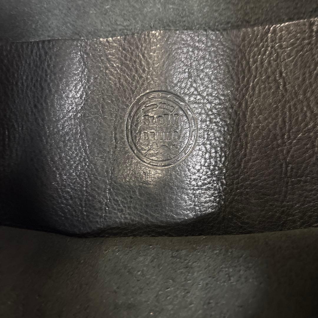 スロウ　トートバッグ　ビームス別注　bono 肩掛け　黒　栃木レザー　イチ押し