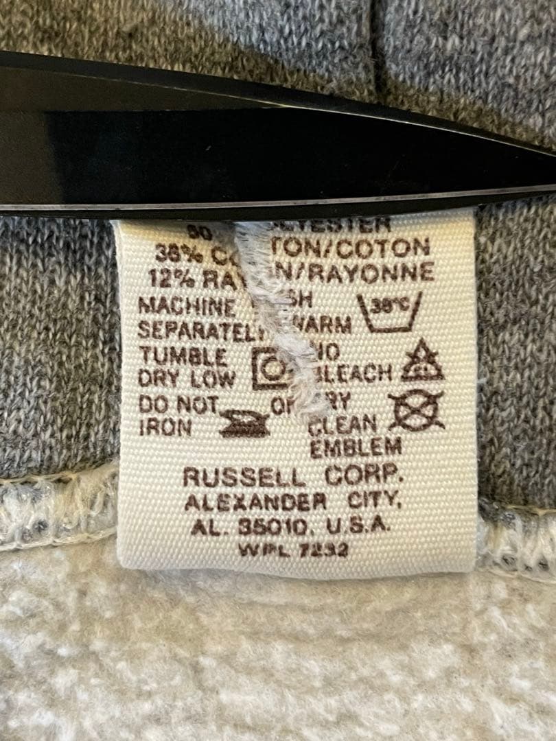 Russell 霜降り パーカー 金タグ USA製 ビンテージ