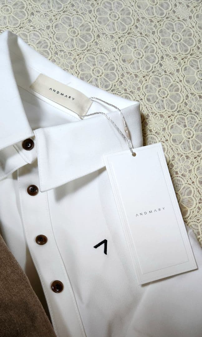 ワンピース ANDMARY Dahlia set dress Mocha