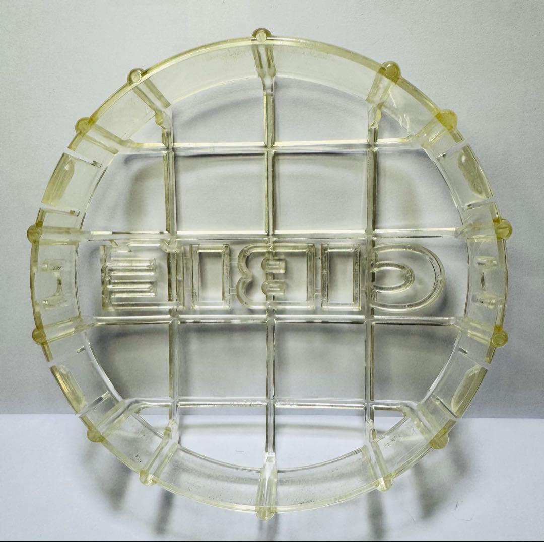 CIBLE 透明プラスチック 円形カバー