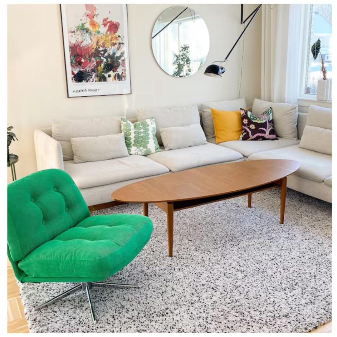 ♦︎新品♠︎未開封♦︎ IKEA ディヴリンゲ ソファ 回転パーソナルチェア 椅子