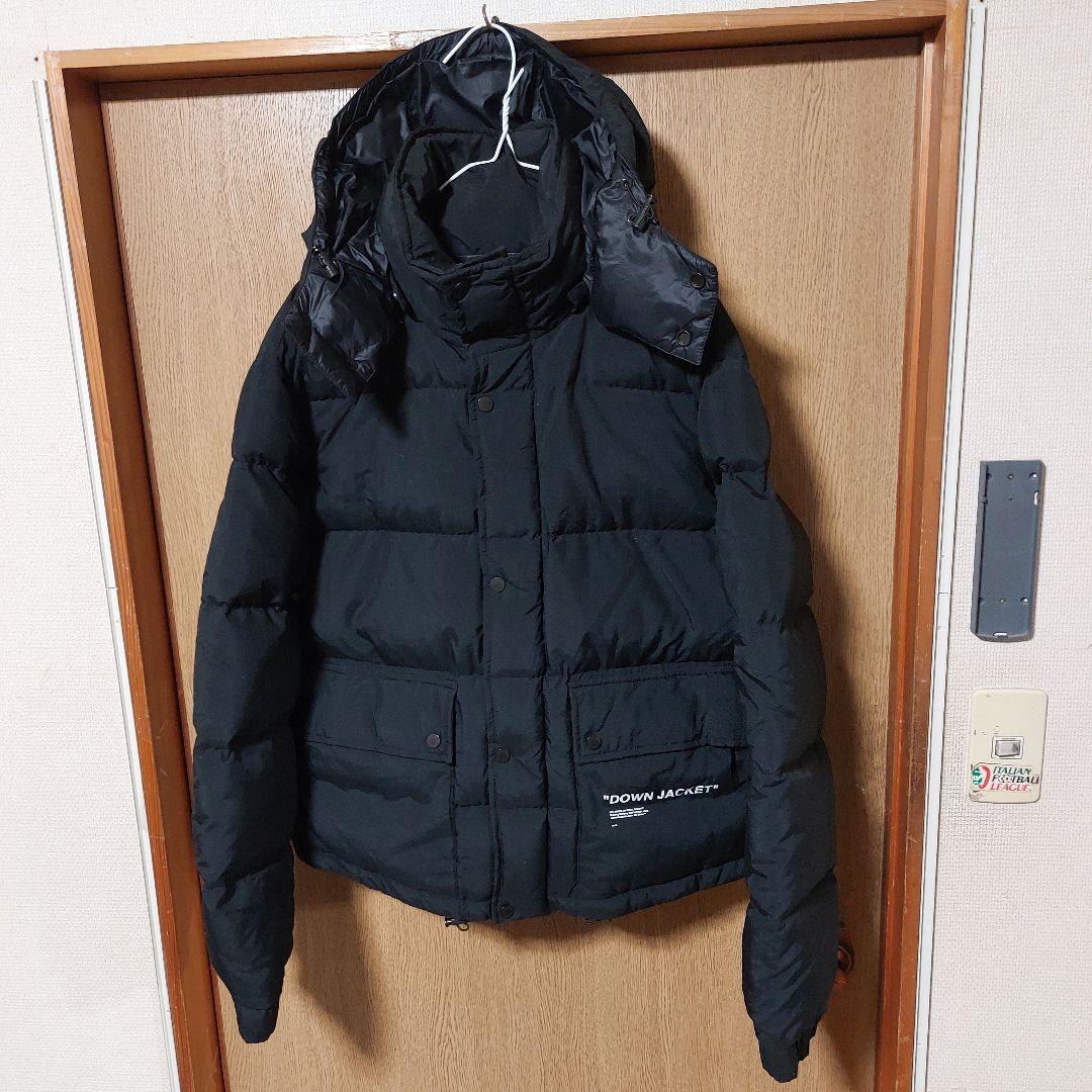 OFF-WHITE QUOTE PUFFER DOWN JKT ダウンジャケット