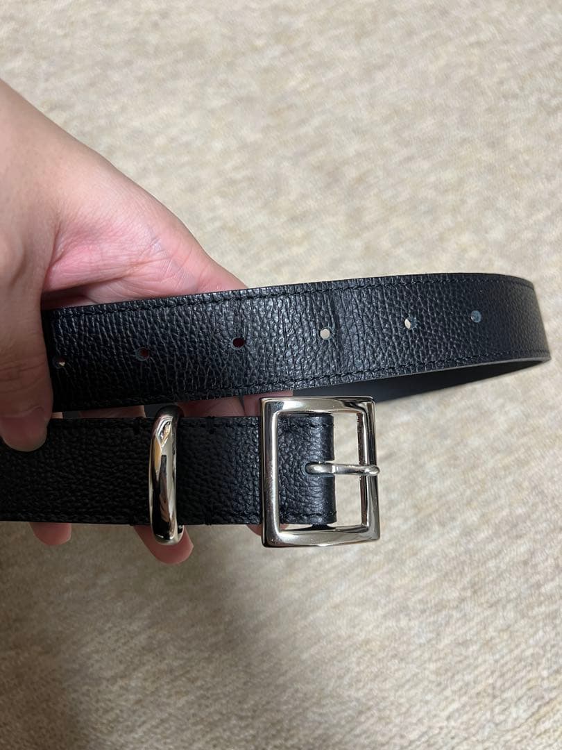 小物 Verica Square leather belt