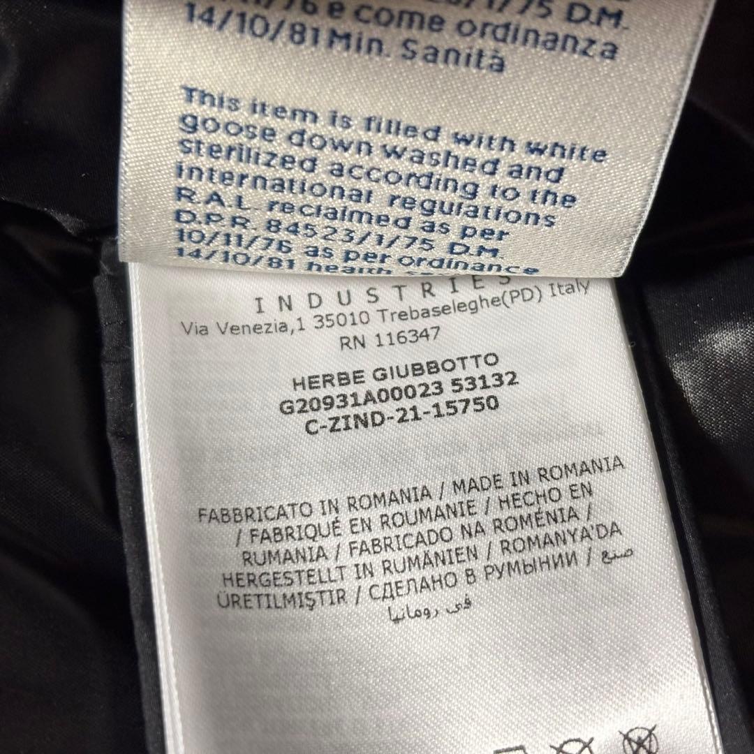 美品【MONCLER】モンクレール ダウンジャケット HERBE サイズ4